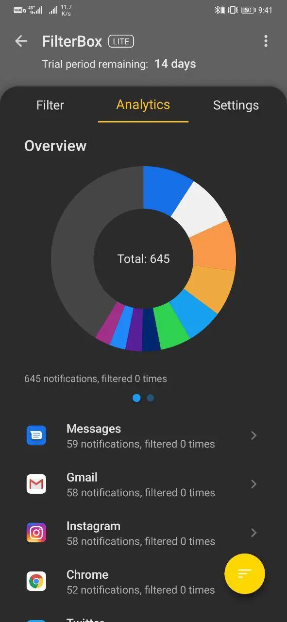 Read missed notifications on Android