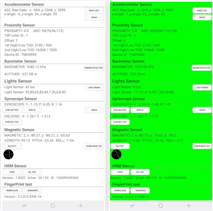 samsung imei check shortcut *#6