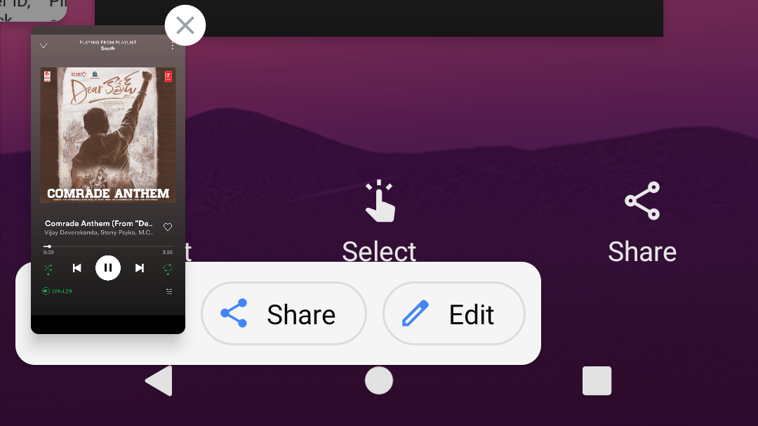 Take Screenshots from within Recent Apps Menu on Android 11