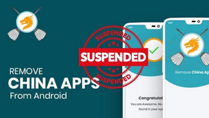 remove china apps
