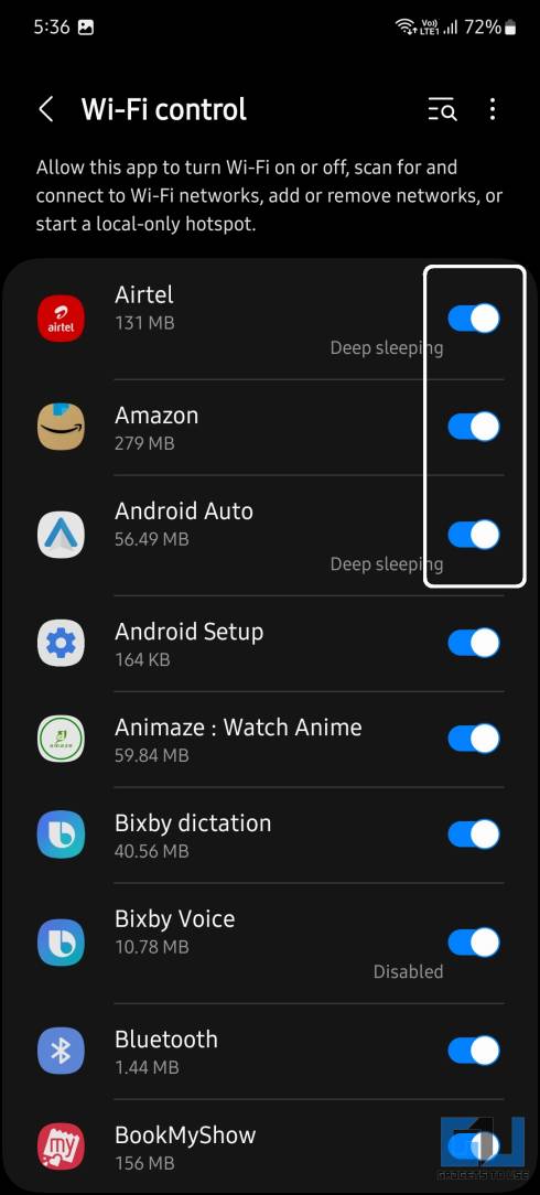 stop wifi to turn on automatically