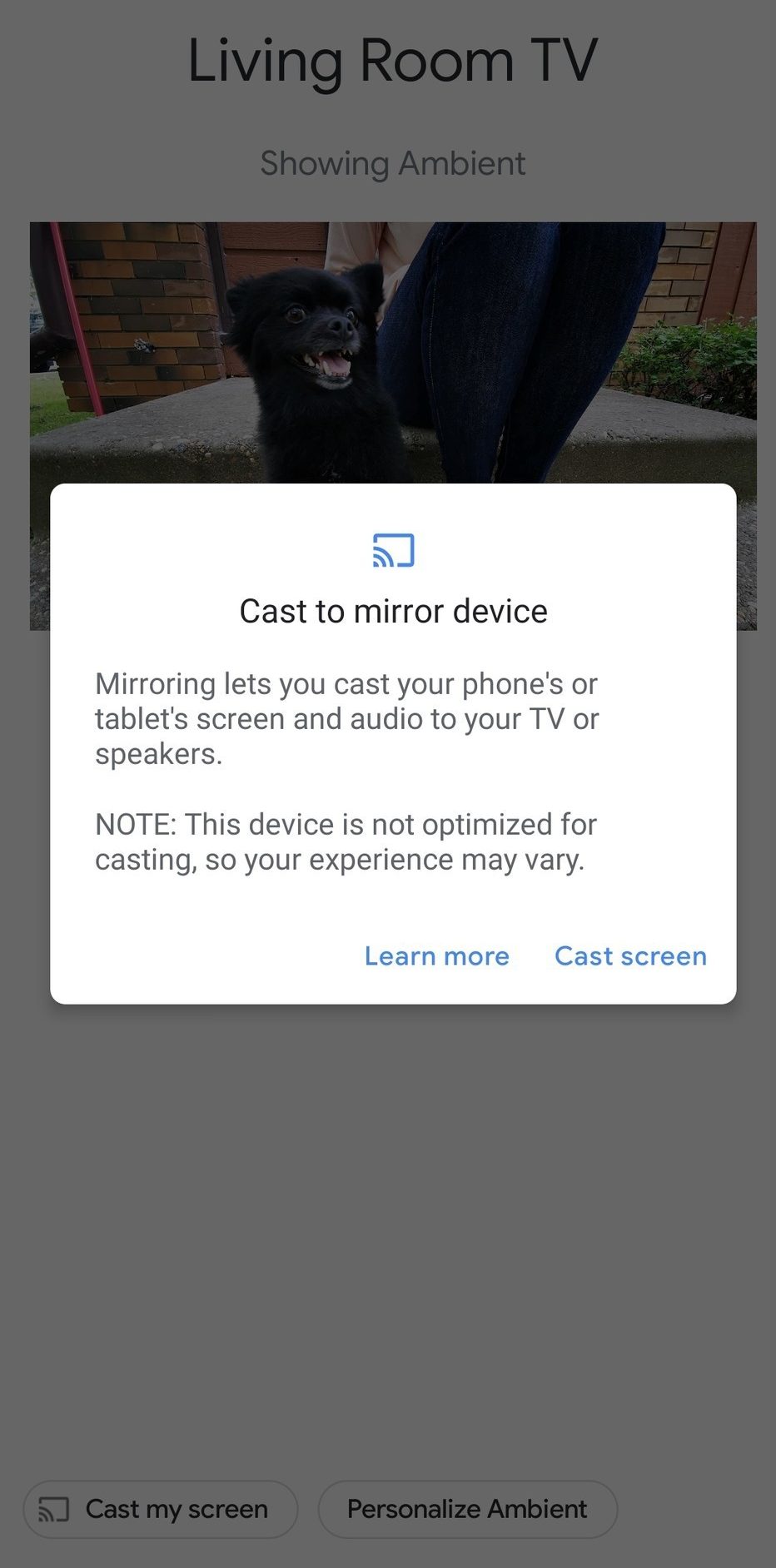 Cast Android Screen To Your TV With Chromecast