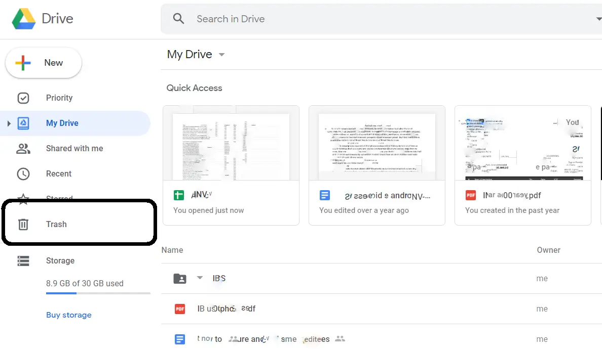 How To Recover Deleted Google Sheets, Docs and Slides Files