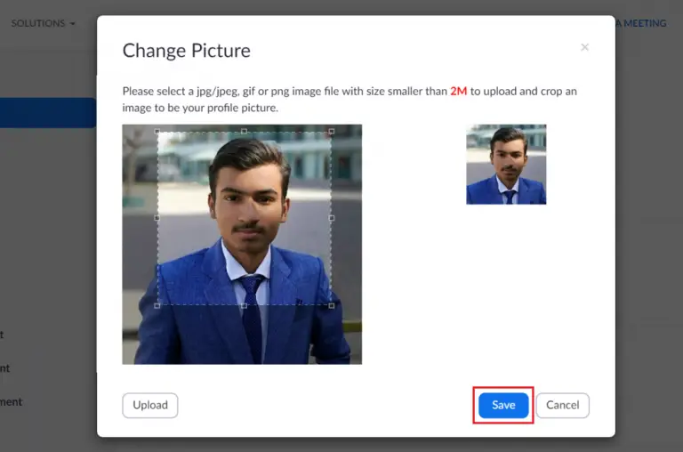 Show Profile Picture in Zoom Meeting Instead of Video Gadgets To Use
