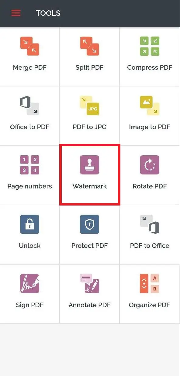 Add Watermark To PDF on Android and iOS