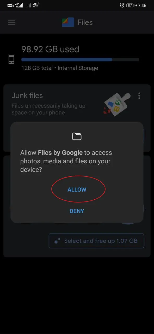 Use Files by Google App to Free Up Storage on Phone