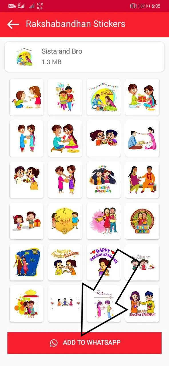 Download and Send Happy Rakhi Stickers on WhatsApp for Android & iOS