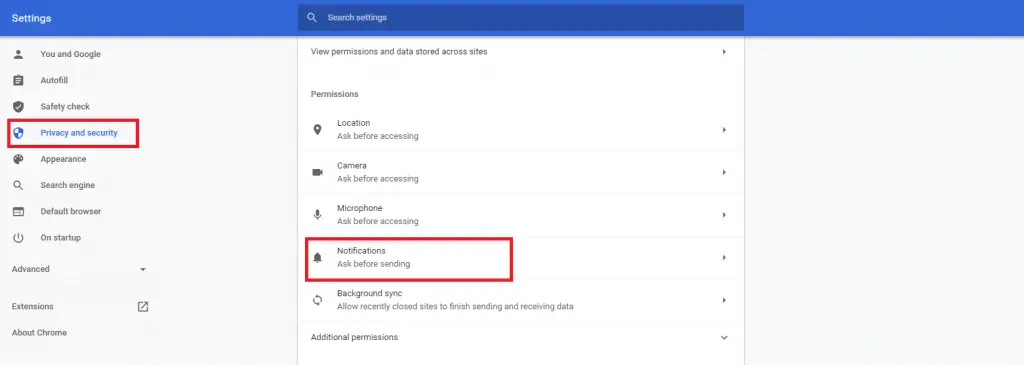 How to Enable or Disable Push Notifications in Google Chrome on PC and Android - 55