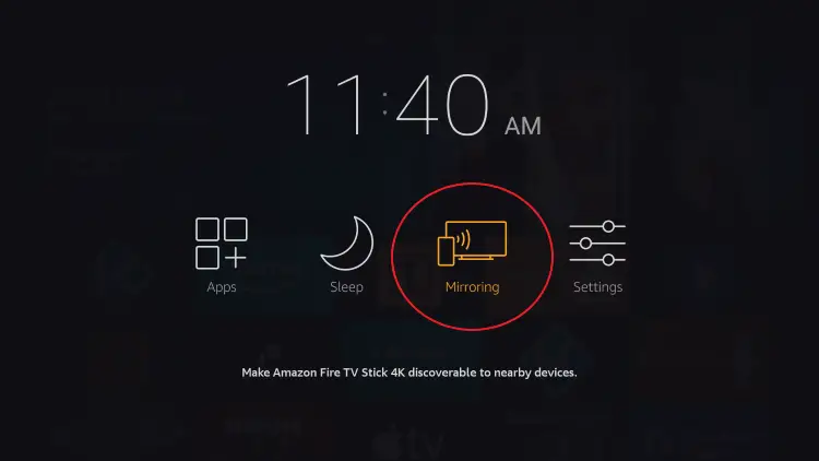 Android-Bildschirm auf Firestick/ Fire TV spiegeln