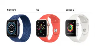 Apple Watch Series 6 vs Apple Watch SE vs Apple Watch Series 3