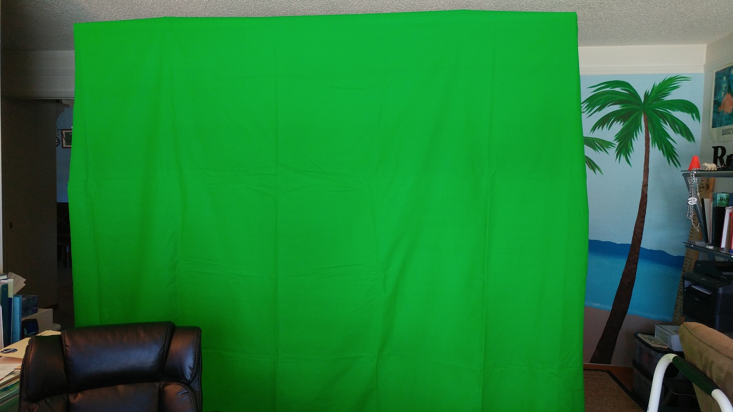 Change green screen background images fozepic