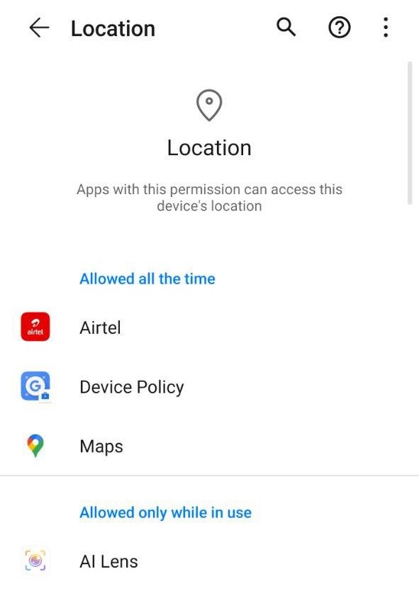 turn off find my device android