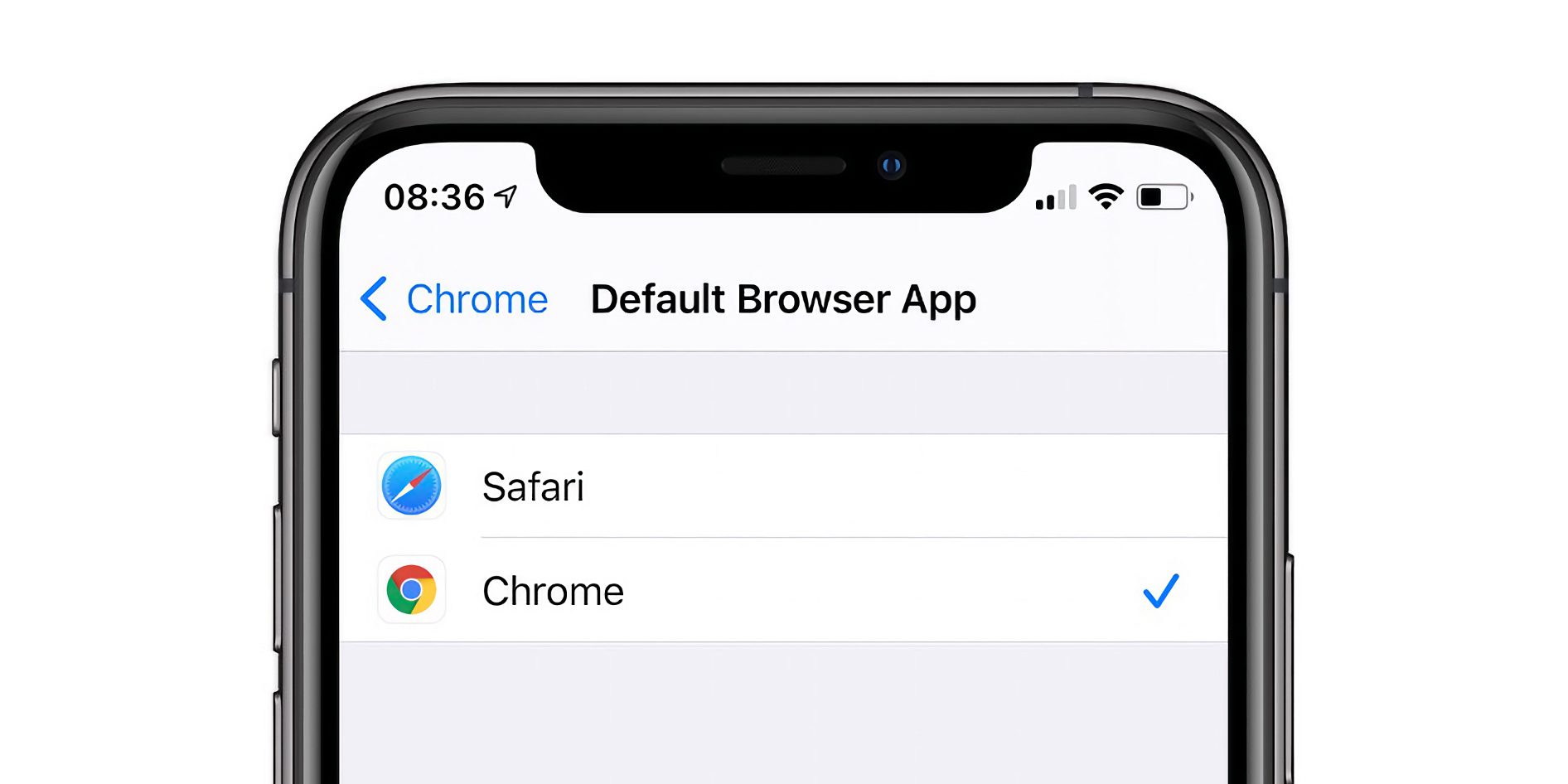 How to Select Google Chrome as Default Browser in iOS 14 - Gadgets To Use