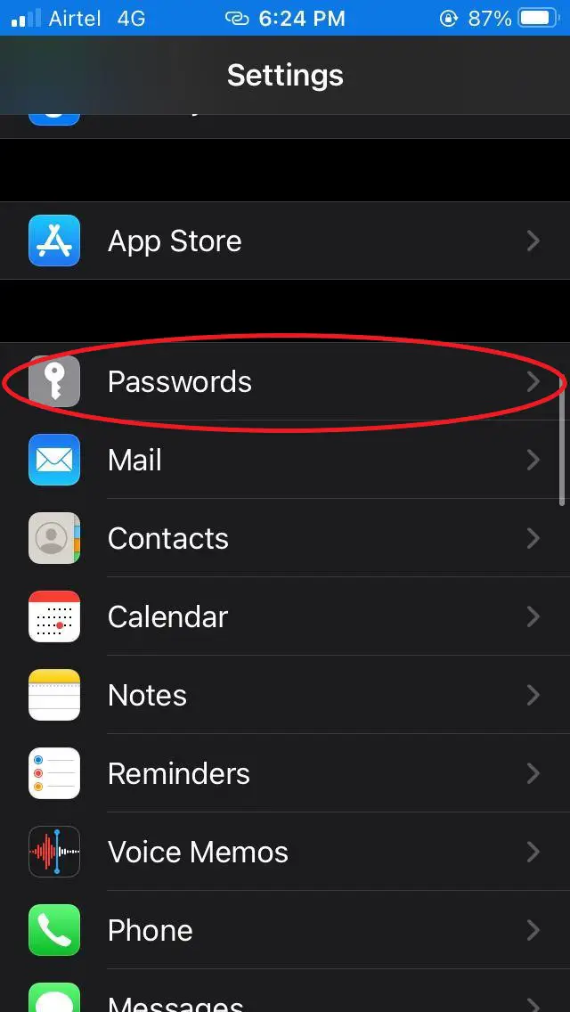 Check for Leaked Passwords on iOS 14