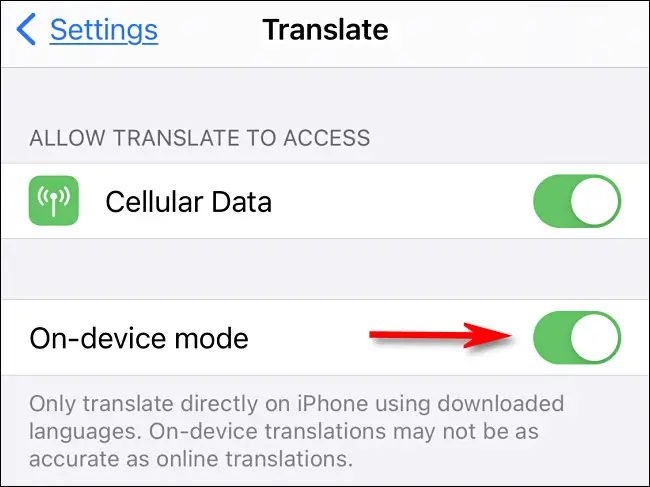 audio translation app iphone