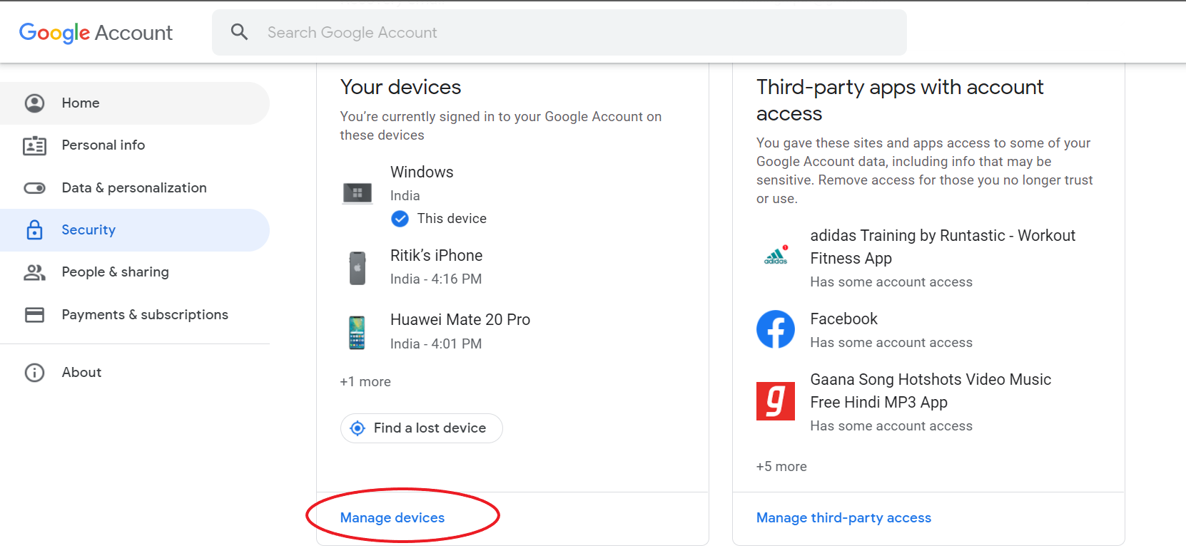 Find Out If Somone Has Access To Your Google Account