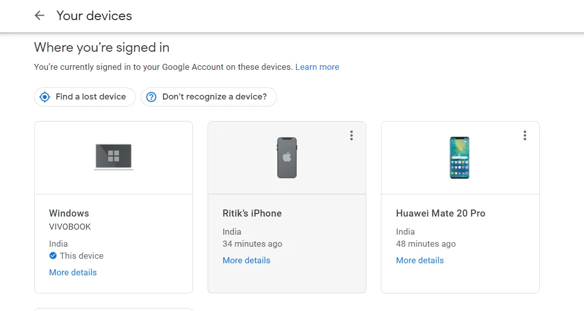 Find Out If Somone Has Access To Your Google Account