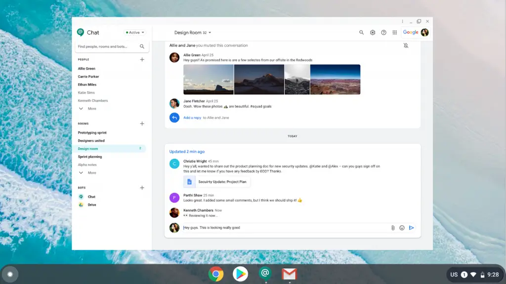 How to install google chat on your computer gadgets to use