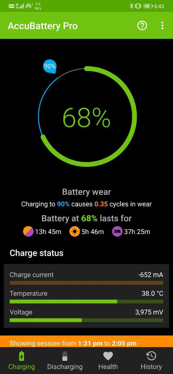 Check Android Phone's Battery Health