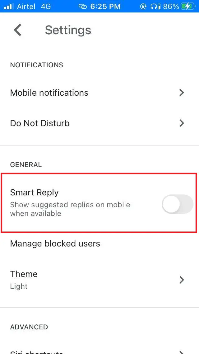 How to Enable or Disable Smart Replies in Google Chat - Gadgets To Use