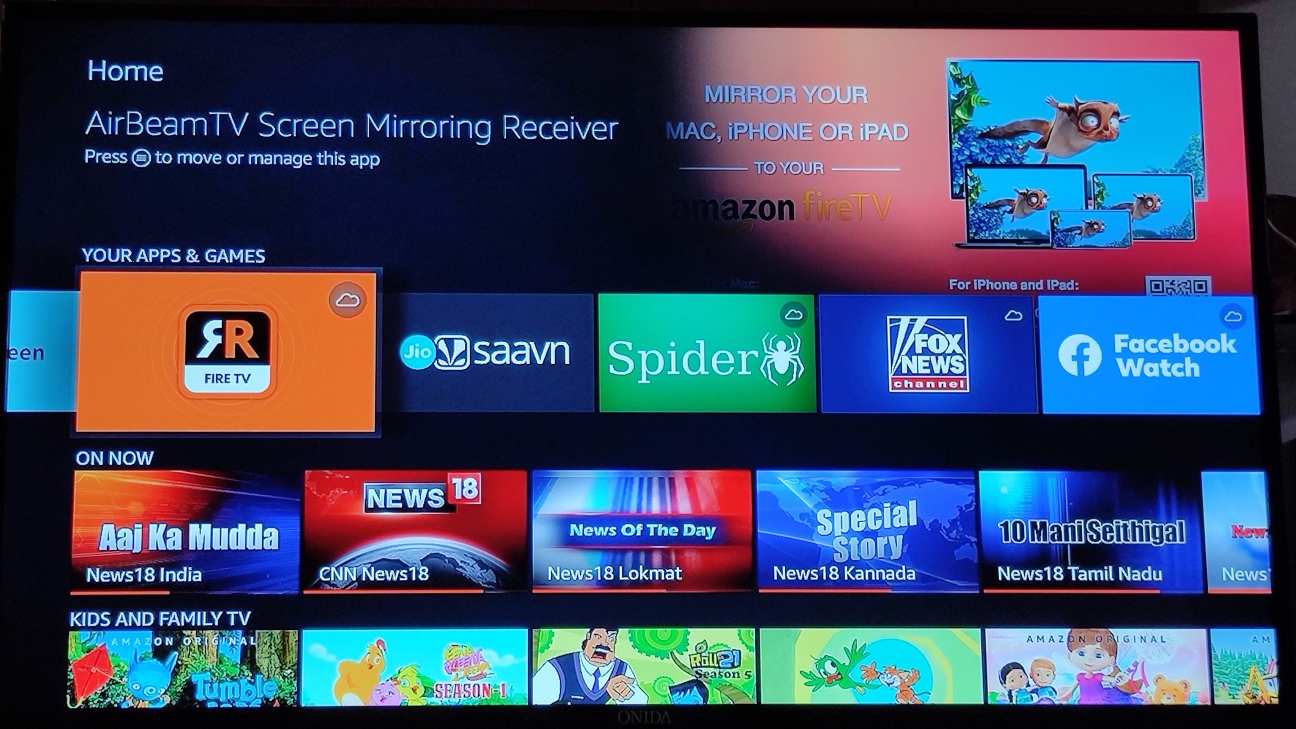 how to uninstall app on fire tv