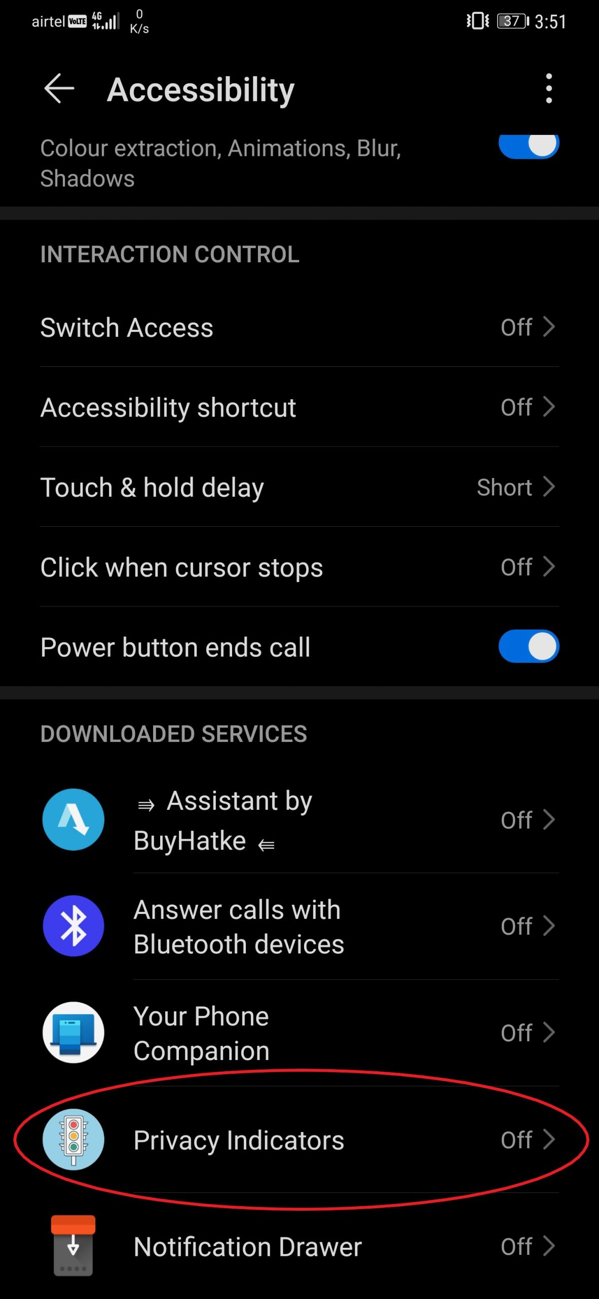 Get iOS 14 Privacy Indicator Dots on Android