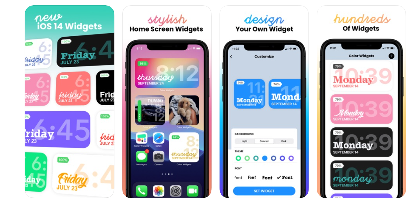 free widget apps for iphone