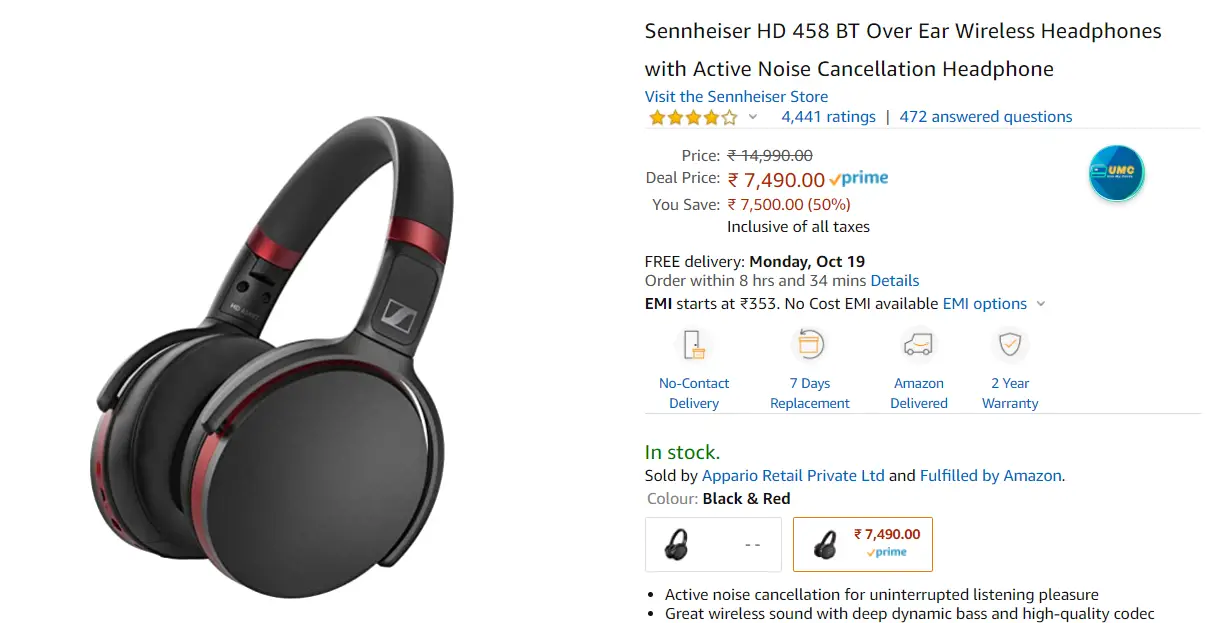 Headphones Deals Amazon Great Indian Festival