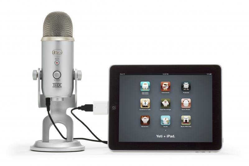 USB-Mikrofon mit iPhone oder iPad verwenden