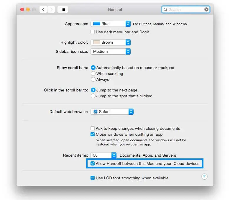 Fix Handoff funktioniert nicht auf Mac und iPhone iPad