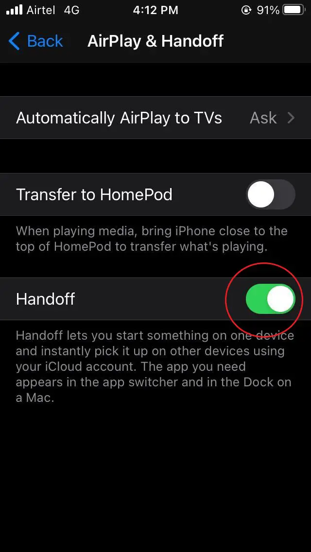 Fix Handoff Issues Between Mac and iPhone/ iPad