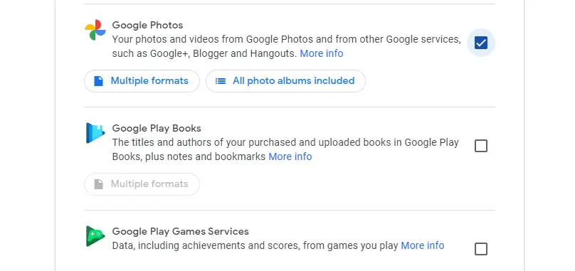 download google photos takeout archive