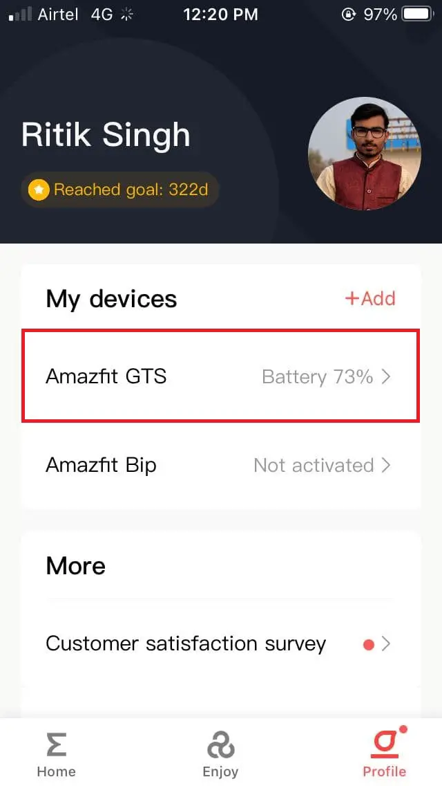 Save Battery on Amazfit GTS