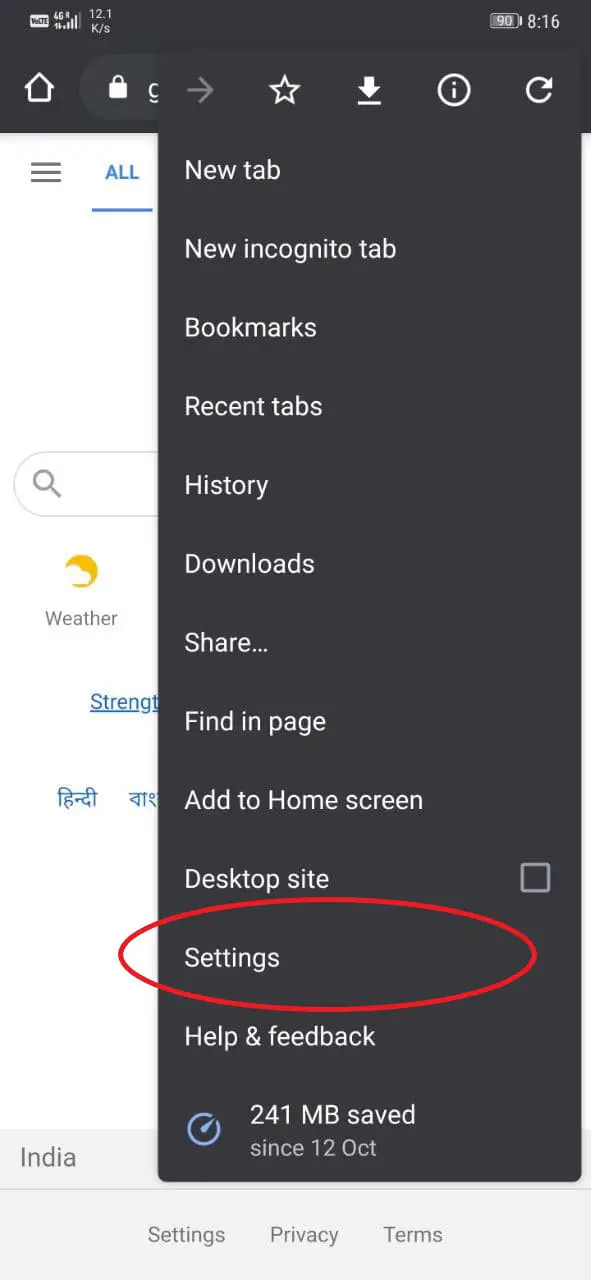 Enable Enhanced Safe Brows­ing on Chrome for Android