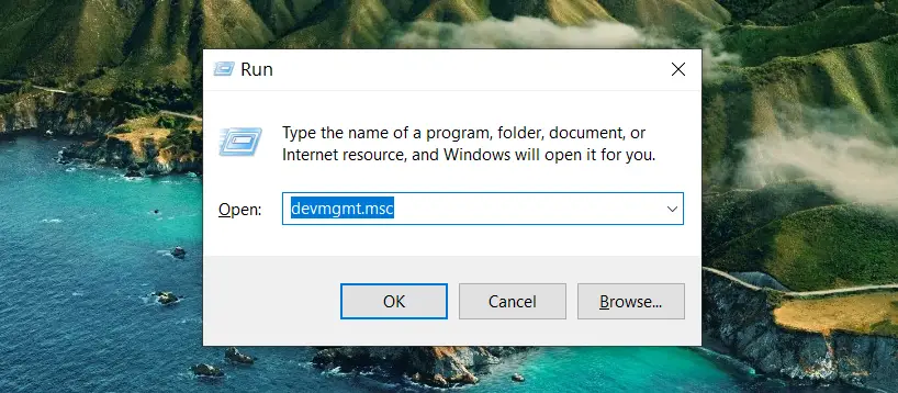 How to Open Device Manager on Windows 10