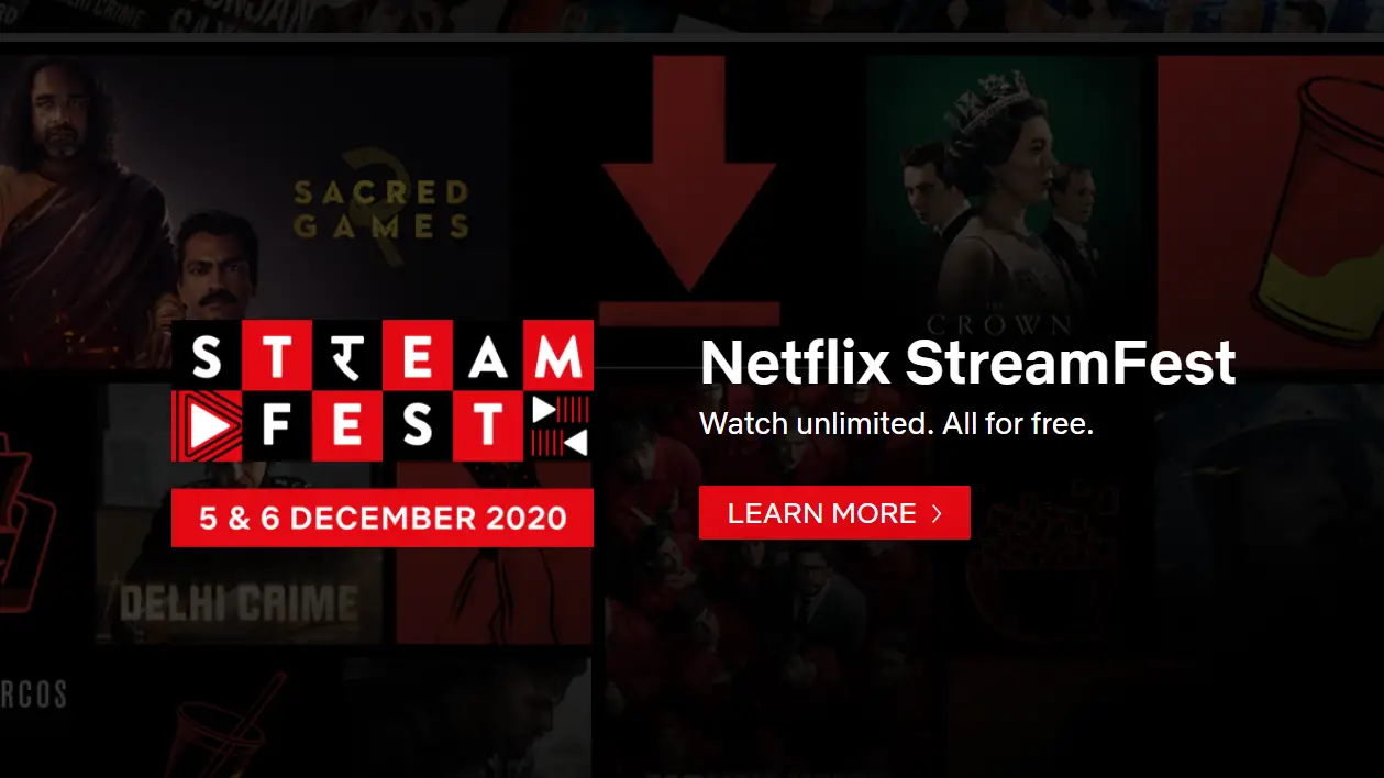 Netflix free