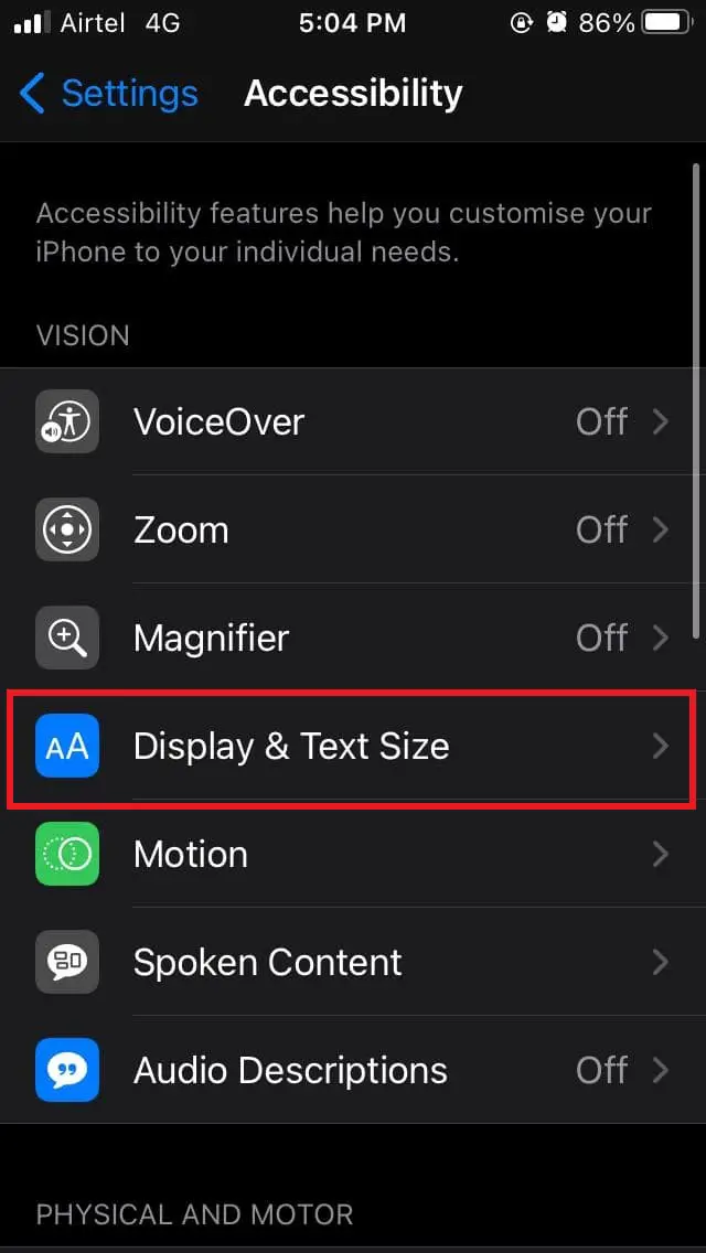 nable or Disable Auto-Brightness on iPhone Running iOS 14