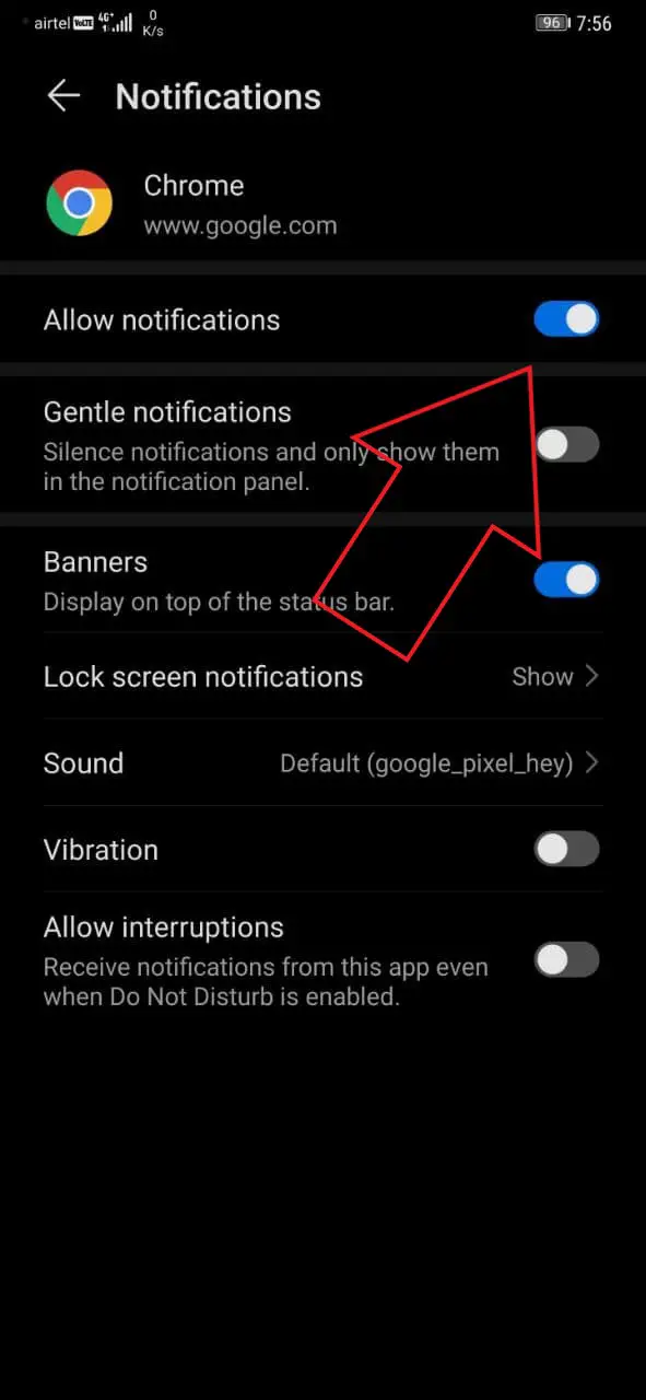 Block Chrome Notifications on Android