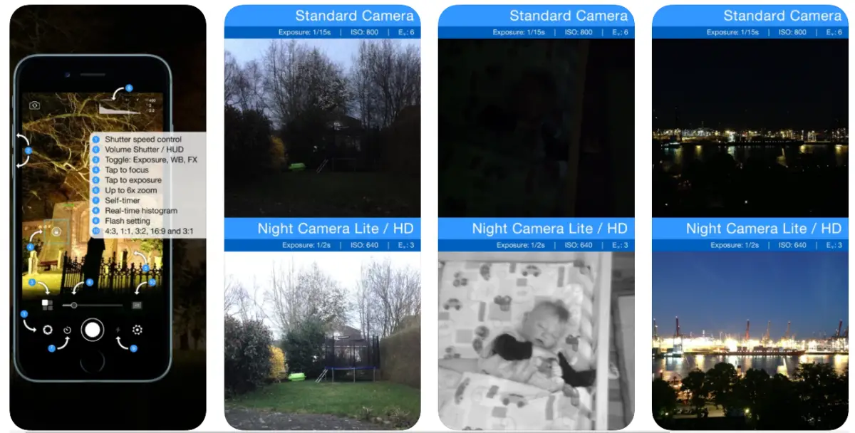 Night Mode Camera iPhone