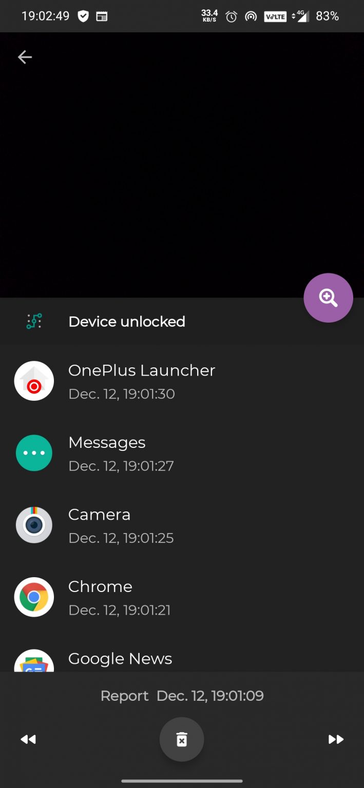 android phone screen lights up randomly