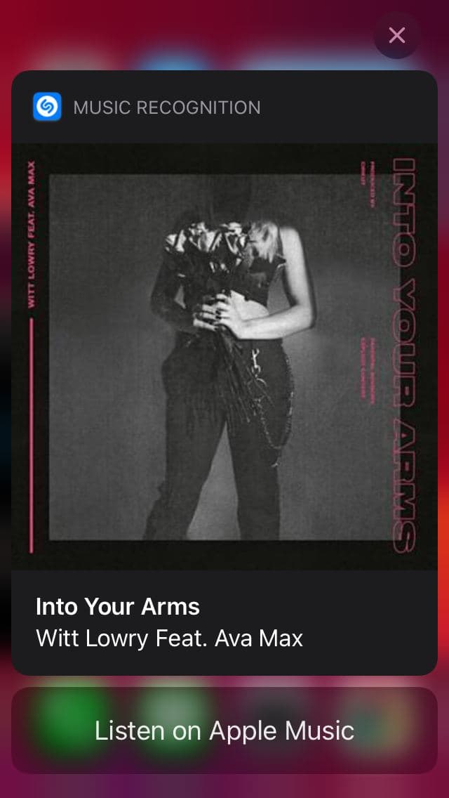 Get Shazam Music Recognition Shortcut in Control Center on iOS 14