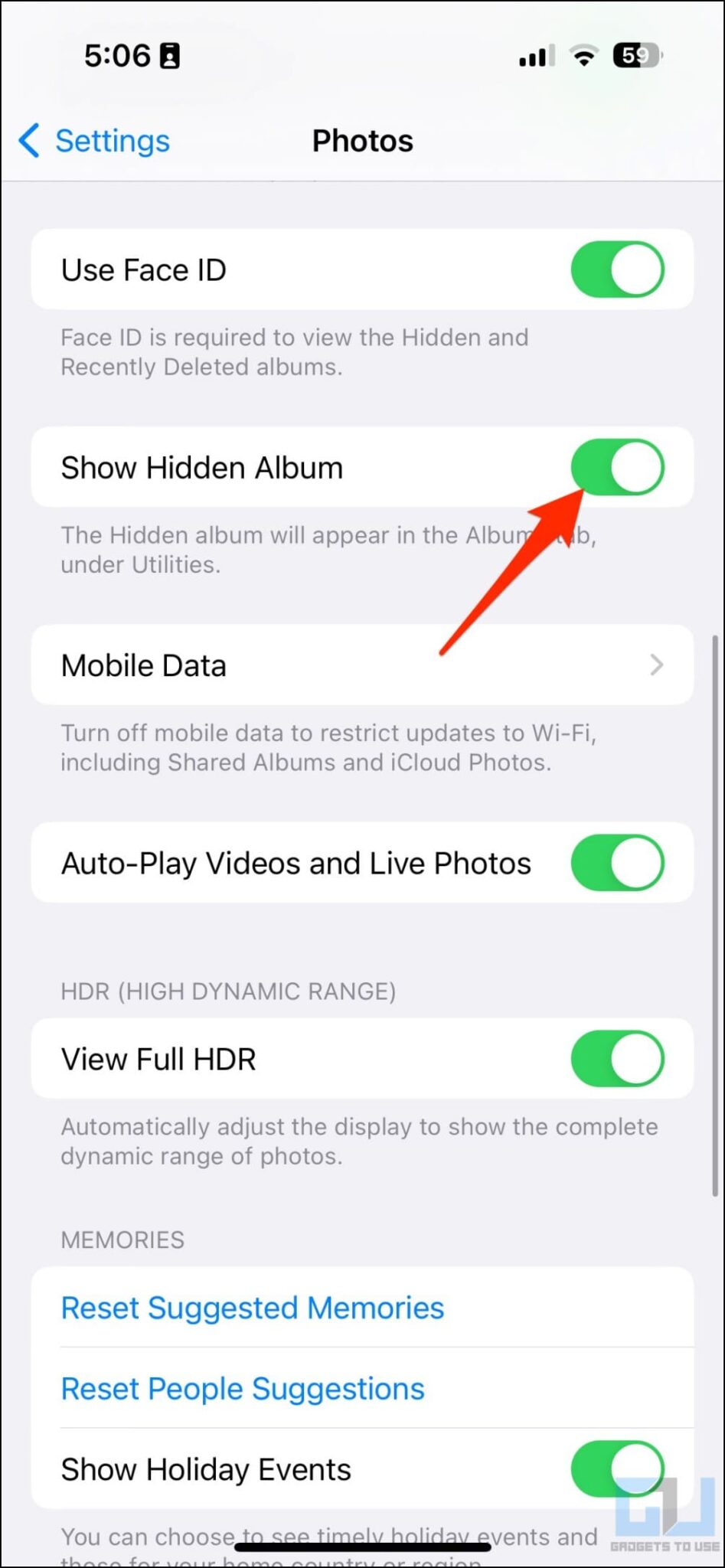 3 Ways to Hide Photos and Videos on iPhone or iPad (2023) - Gadgets To Use