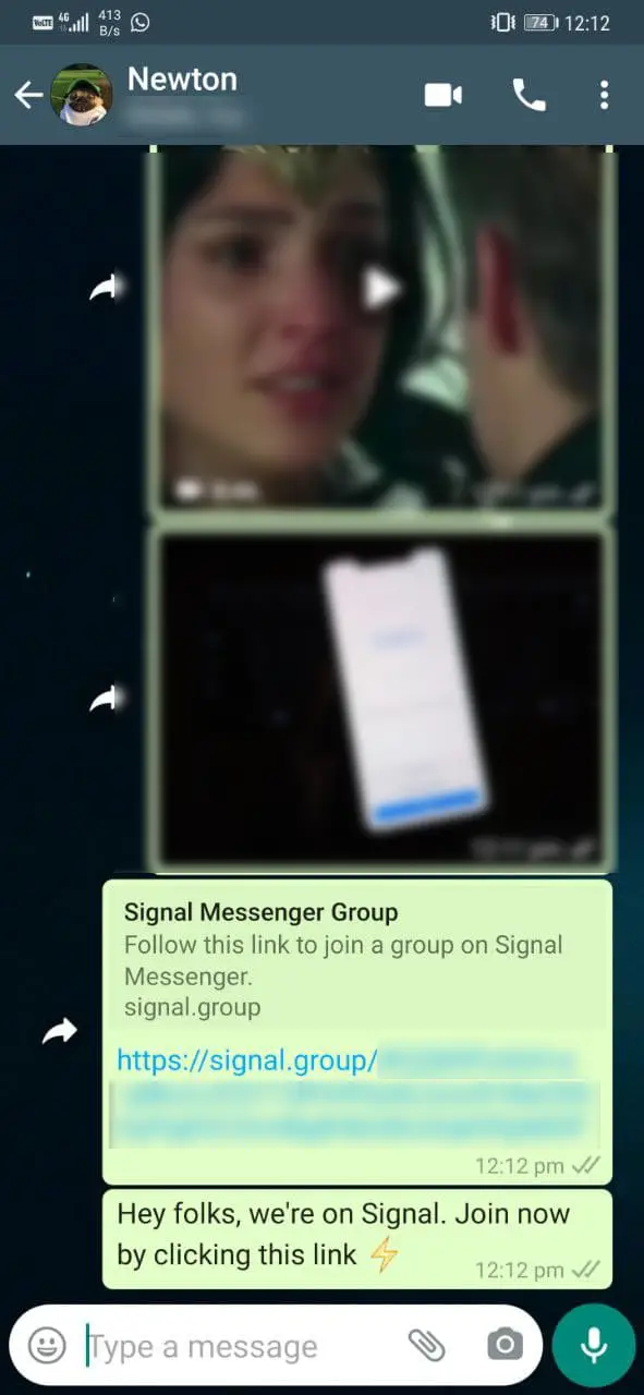 Move WhatsApp Group Chats to Signal Messenger