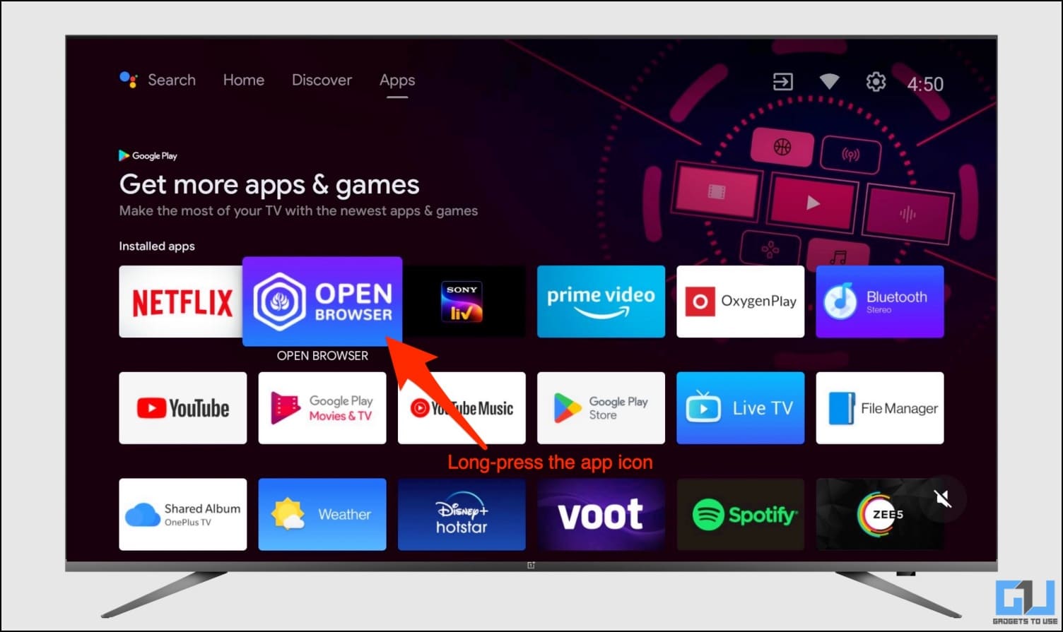 Remove Apps to Make Android TV Faster