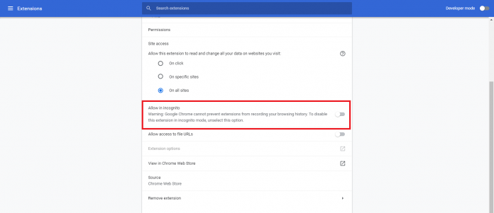 How To Enable Extensions In Chrome s Incognito Mode