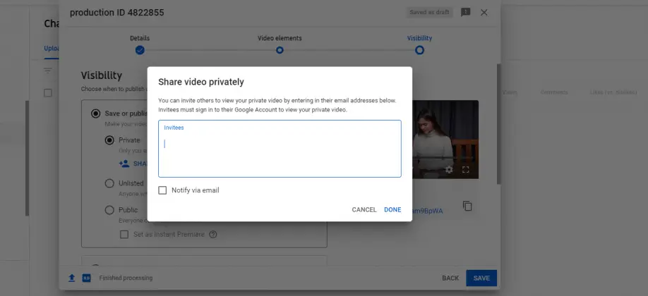 How to Make a YouTube Video Private and Share with Select Users ...