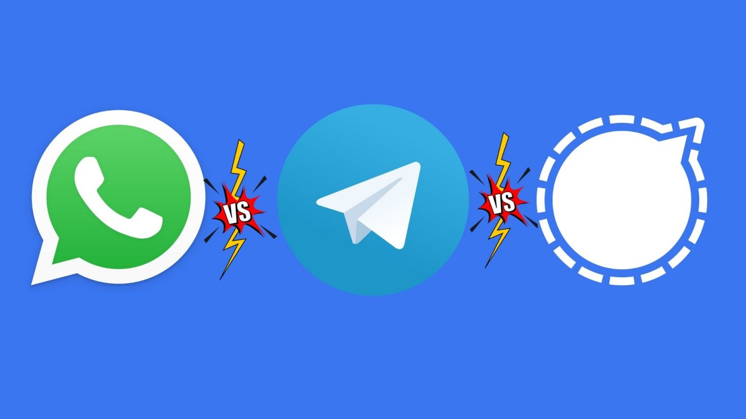 telegram vs signal vs whatsapp