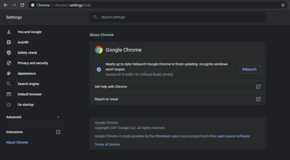 cant download google chrome on mac