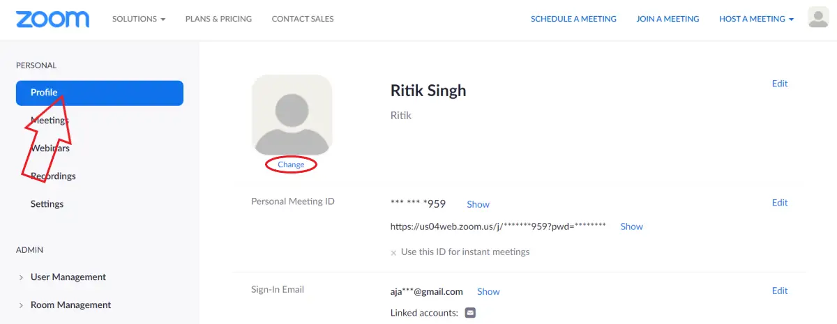 Fix Zoom Profile Picture Not Showing in Meeting