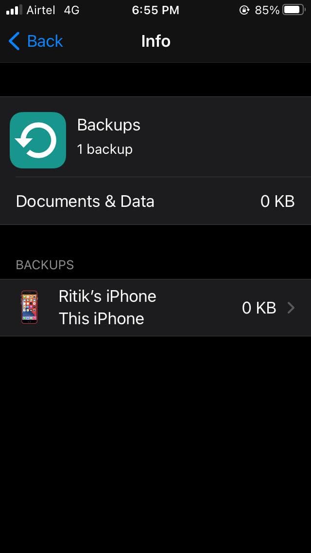 Free Up iCloud Storage on iPhone